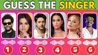 Guess The Singer by ONLY 3 Songs (With Music)