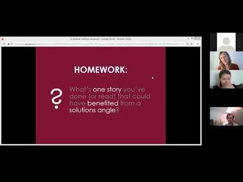 Webinar - Solution Journalism vol. 2