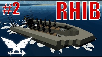 Testing in Calm Waters -  RHIB -  Stormworks: Build and Rescue  -  Part 2