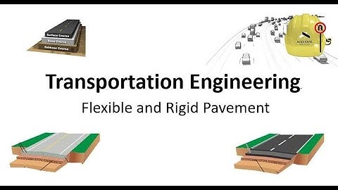 Flexible and Rigid Pavement - Transportation Engineering