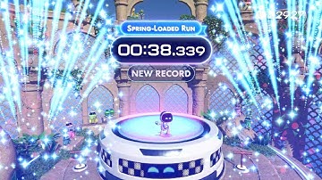 ASTRO BOT Spring-Loaded Run Speedrun in 38.339 - Former World Record!
