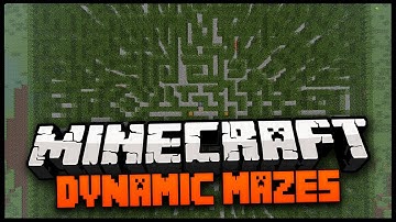 Minecraft Mod Spotlight: DYNAMIC MAZES MOD 1.6.2 - WORLD GENERATION MOD!