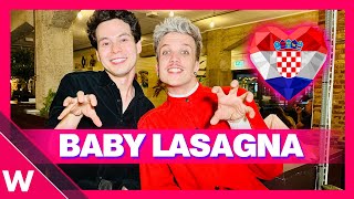 🇭🇷 Baby Lasagna (Croatia 2024) - "Rim Tim Tagi Dim" interview | Eurovision 2024 Malmö