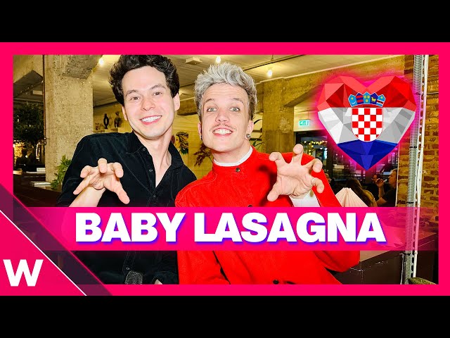 🇭🇷 Baby Lasagna (Croatia 2024) - "Rim Tim Tagi Dim" interview | Eurovision 2024 Malmö