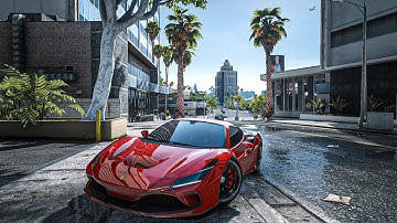 GTA 5 Unreal Engine 5 ULTRA Photorealistic Graphics level with Next gen Ray Tracing mod #16