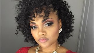 Easy Braidless Crochet Method No Cornrows! | Freetress Ringlet Wand Curl| Vandy Vanity
