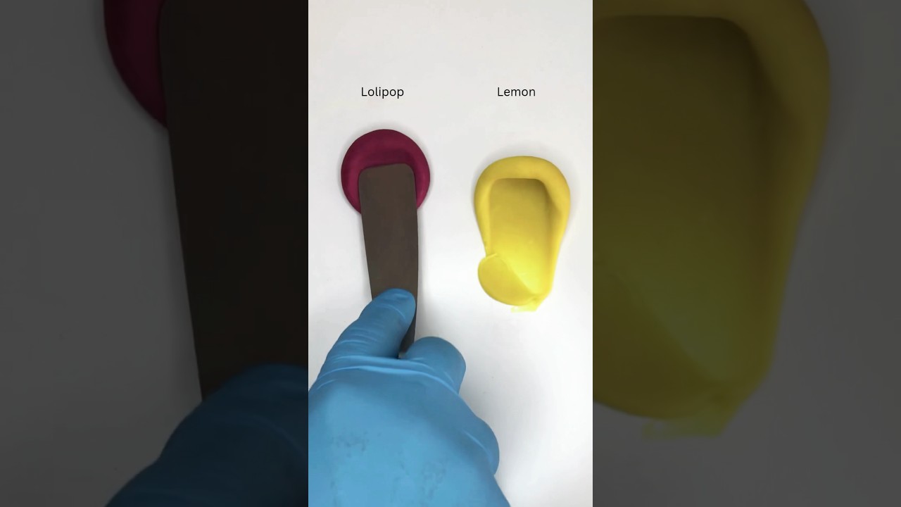 Squishy Lemon Sweet Colour Mixing 