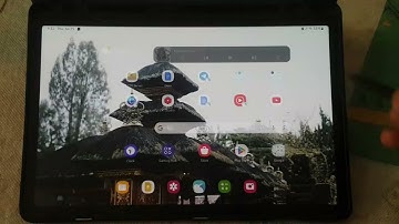 Samsung Galaxy Tab S9: How to Adjust Edge Panel Handle Transparency (Android 14)