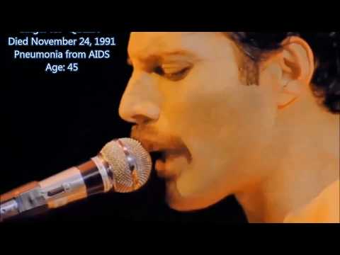 Dead Musicians / Music Stars - Complete List - Part 4 (1990-1993)