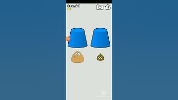 Pou Popper No more space! Find Pou Game Over Wrong cup!