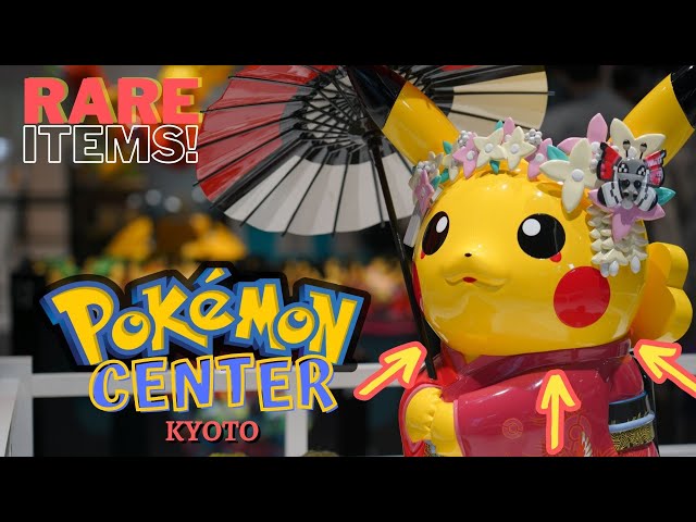 Visiting 'THE BEST' Pokemon Center Kyoto in Japan 4K Tour - SPECIAL KYOTO  ITEMS - APRIL 2022 ITEMS! 