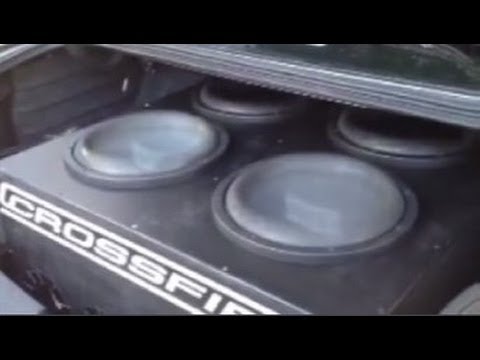 crossfire 12 subwoofer