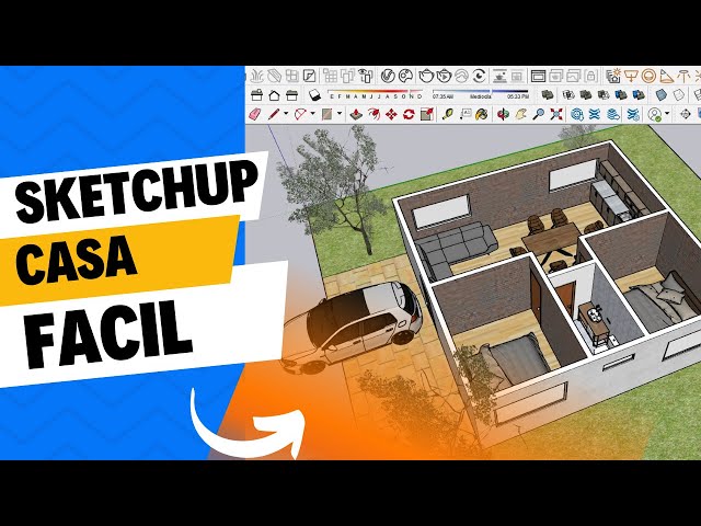 Tutorial Sketchup 2016 Create House Model Youtube