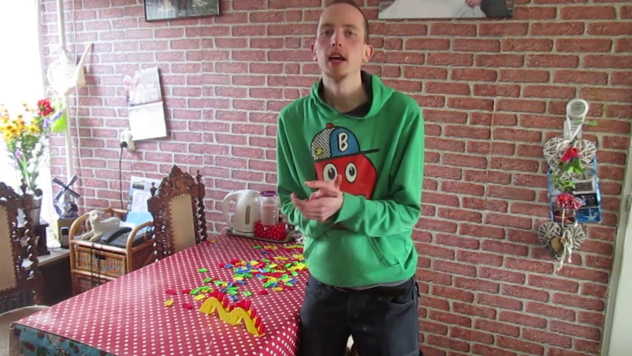 domino day 2020 met konijn5 ( let niet op de watermerk