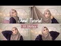 Shawl Tutorial (chest covered) | 13 styles