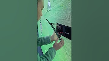 This is a flexible LED module. #eagerled #leddisplay #ledvideowall  #ledscreens #shorts