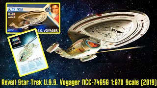 Revell Star Trek Voyager U.S.S. Voyager NCC-74656 1:670 Scale Model Kit (2019)