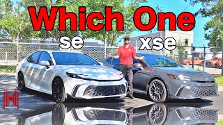 2025 Toyota Camry SE vs Camry XSE Comparison :All Specs &Test Drive