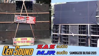 Cek Sound SAS Audio & MJR Audio - Persiapan Karnaval Sambigede 2019