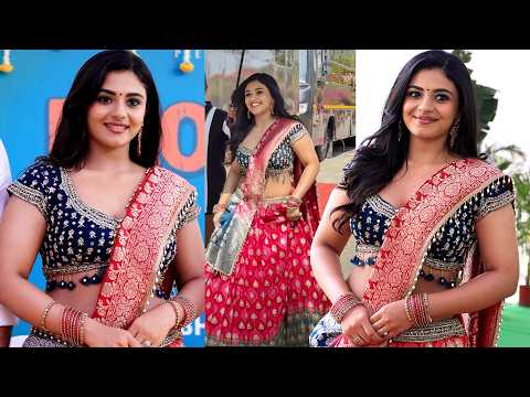 Heroine Nayan Sarika Exclusive Visuals At PRODUCTION NO.5 Pooja Ceremony | TFPC - TFPC