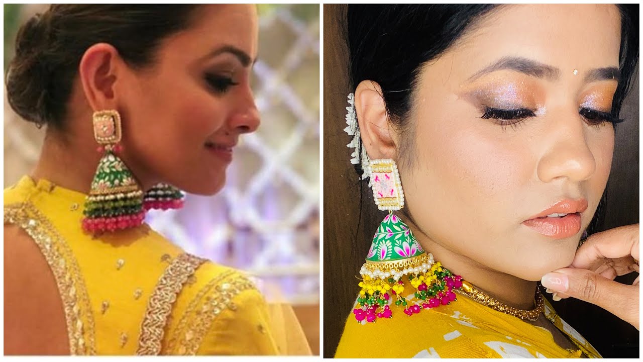 Anita Hassanandani Inspired || Wedding Guest Makeup Tutorial | #Anitahassanandani - YouTube