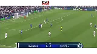 Chiesa goal  JUVENTUS vs CHELSEA (1-0).  هدف يوڤتوس ضد تشيلسي