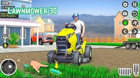 Lawn Mower 3D - Grass Cutting - Level 1 Android,iOS 