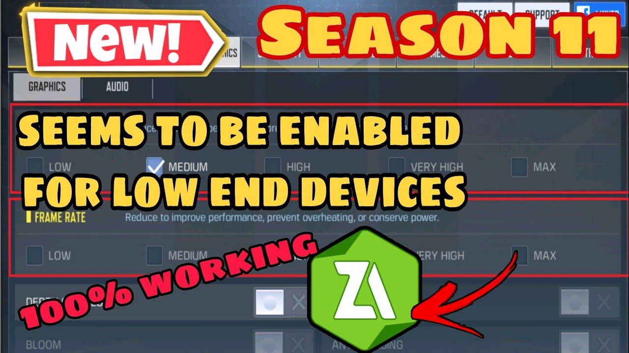 Cod Mobile Max Graphics *NEW* MAX GRAPHICS CONFIG FOR COD MOBILE SEASON 11 (No Need App) - YouTube
