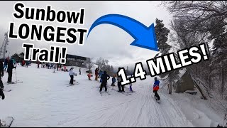 Mount Sunapee SUNBOWL Top to Bottom