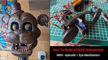 How To Build a FNAF Animatronic ep.1 - Eye Mechanism [MKII Animatronic Build}