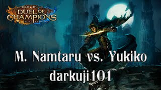 Might & Magic Duel Of Champions - Matka Namtaru Vs. Yukiko - Darkuji101