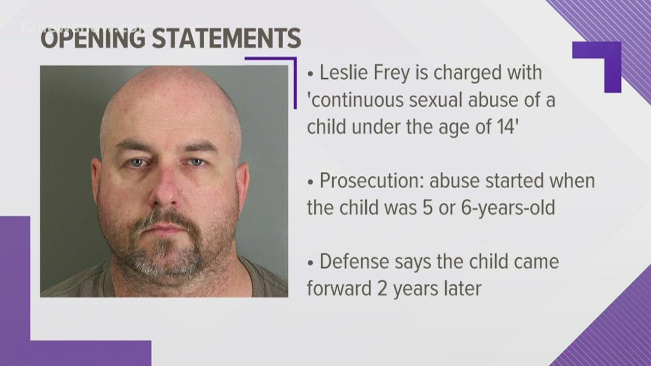 Testimony began Tuesday in trial of man charged with continuous sexual abuse of a child under the ag