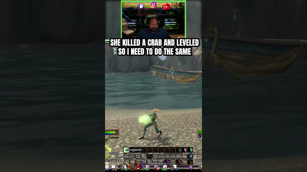 She told me to kill a crab!! #clips #shorts #reels #worldofwarcraft #warcraft #wowforever