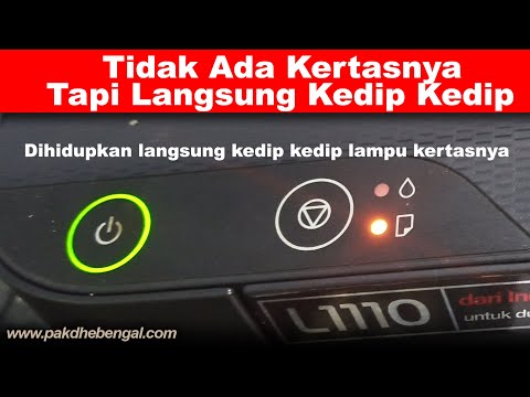 Indikator Lampu Kertas
