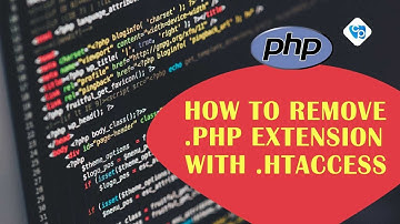 Remove .php extension from url using htaccess
