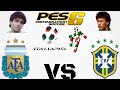 PES 6 PC B-ZERO MUNDIAL ITALIA 1990 ARGENTINA VS BRASIL