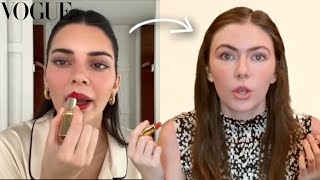 I Tried Following Kendall Jenner's "Spring French Girl" Makeup