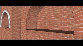 Sketchup Making Of ; Creating Brick Arch With Texture And 3D Model