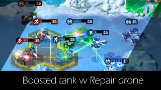 Good old effective defense strategy Fast Tank + Liang drone   | C&C Rivals Ladder