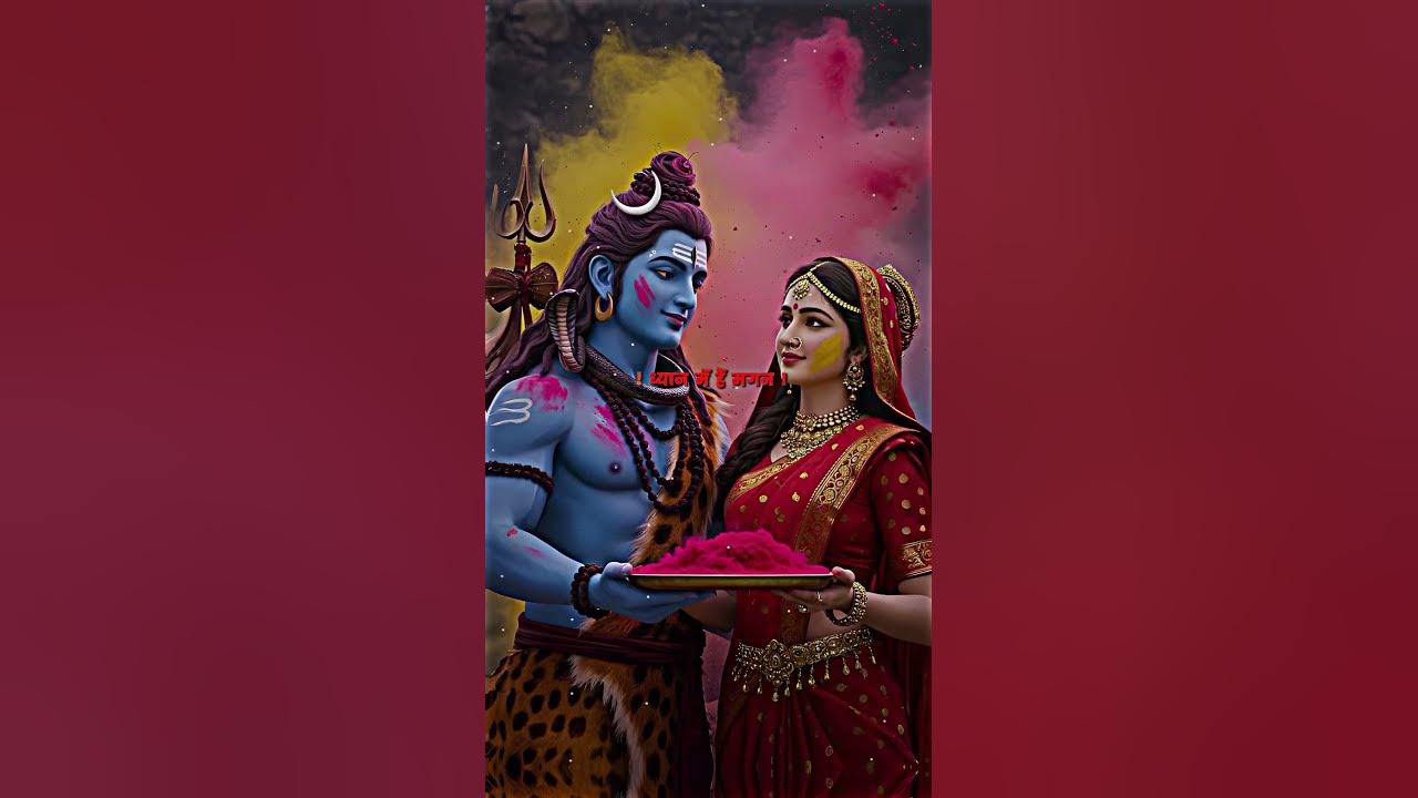 Happy Holi Status 2025 ! Mahadev Holi Status ! Holi Status ! mahadev holi dr_status shorts