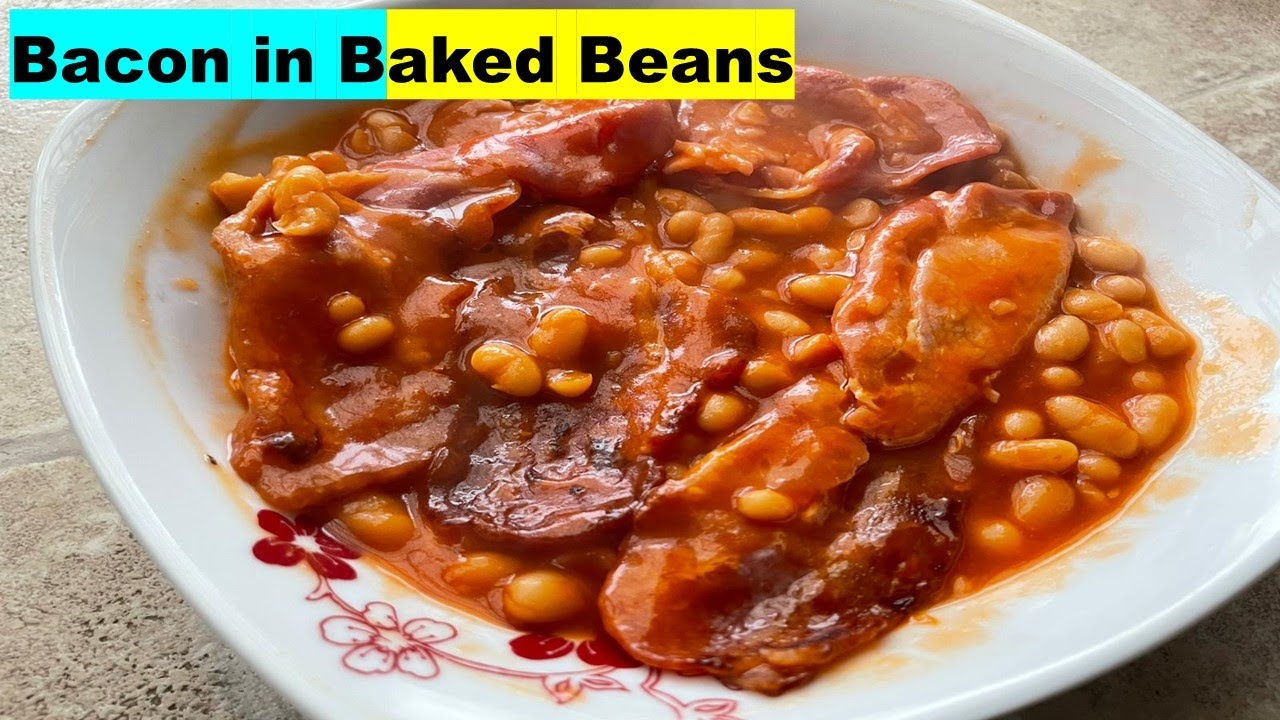 Bacon in Baked Beans Christmas Special Recipe for Breakfast YouTube