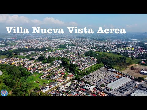 Villa Nueva Guatemala Vista con Drone