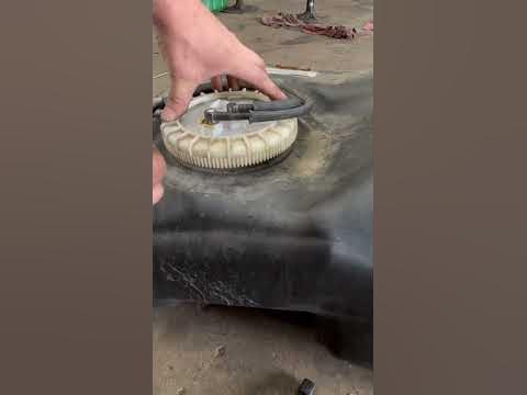 2015 Tacoma fuel tank replacement - YouTube