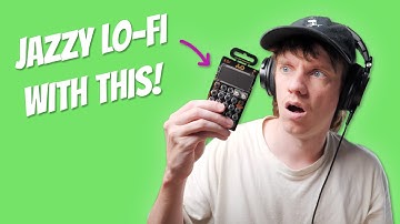 Making a Jazzy LOFI beat from scratch with the PO-33!