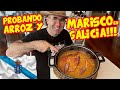 Probando ARROZ y MARISCO en RESTAURANTE CARO de GALICIA!!!