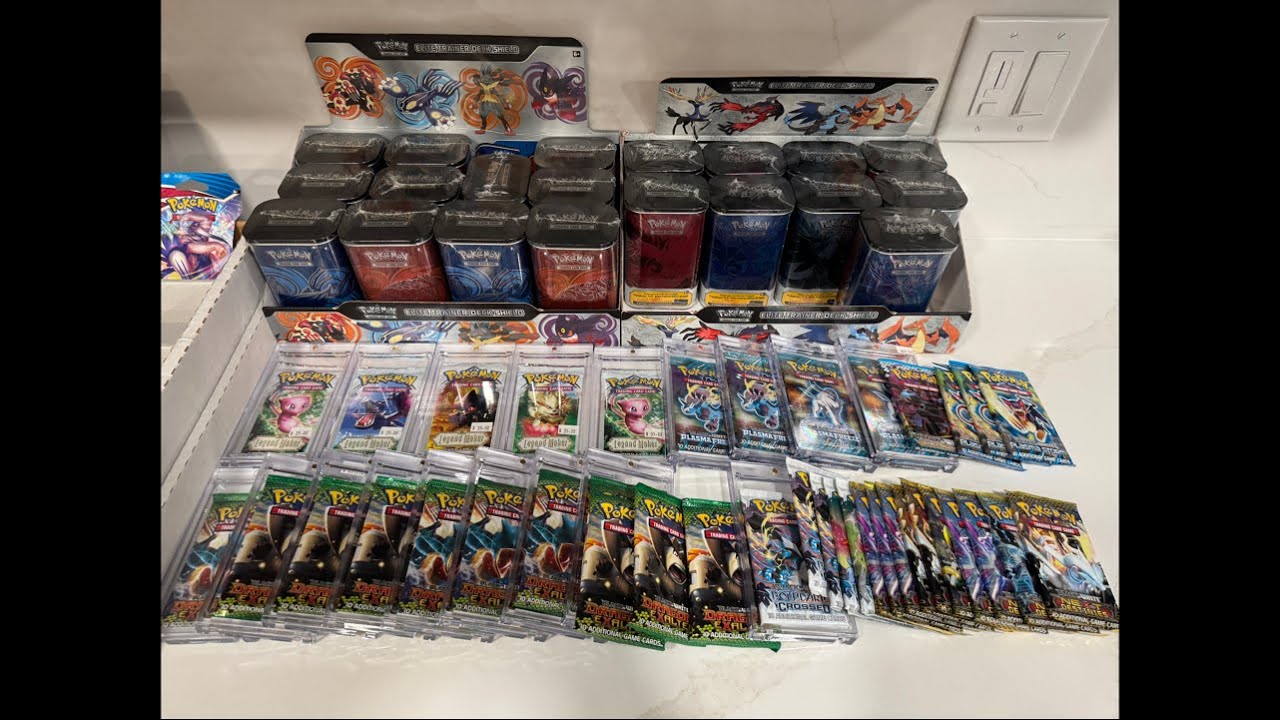 HUGE RESTOCK XY GENERATIONS COLLECTION BOXES ETBs BLACK BOLT POKEMON CARD RIP N SHIP NO BULK