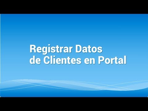 Portal VoIPSwitch - Registrar Datos Clientes Telefonia por Internet... *PORTAL VOIPSWITCH*