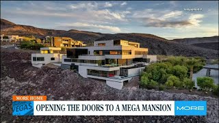Take an inside look at a $28 million Las Vegas mega mansion