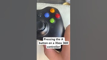 Pressing the A button on a Xbox 360 controller #xbox #xbox360 #button #trending #trend
