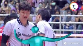 China Vs South Korea AVC Cup 2022 . Semi Final 2 Full Match